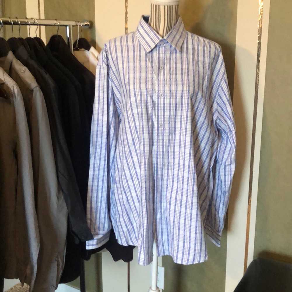 TASSO ELBA Mens’s Designer Button Up